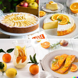 Portocale proaspete liofilizate în jumătăți de felii - portocale reci deshidratate pentru cocktailuri profesionale fructe proaspete liofilizate fructe uscate pentru cocktailuri -1 litru pachet aprox. 70 Produse deshidratate Naty Shop