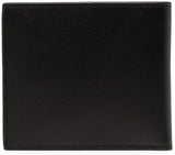 Portofel cu logo Armani Exchange A|X din piele netedă, negru Portofel Barbati Naty Shop