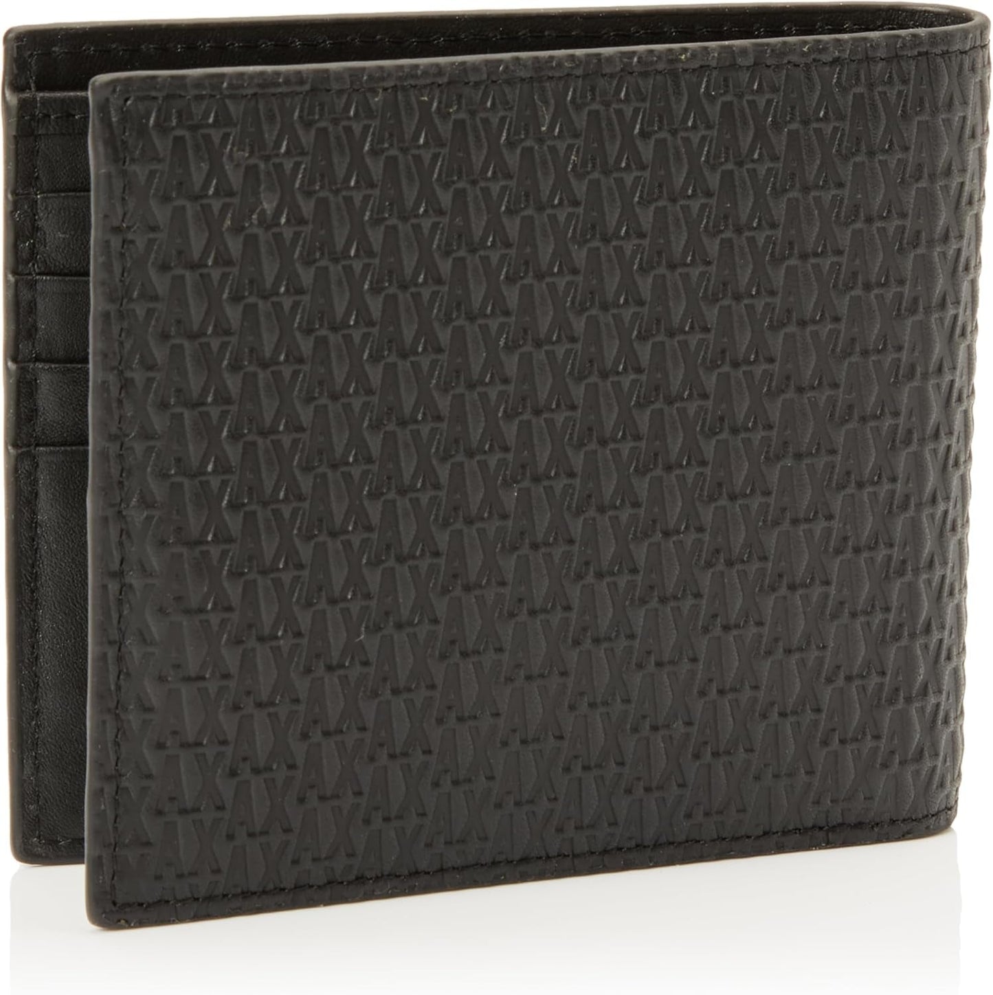 Portofel Elba, Essential, Mini Metal Logo Bi-Fold pentru bărbați Armani Exchange Portofel Barbati Naty Shop