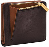 Portofel Fossil Logan Bi-Fold pentru femei, maro Portofel Femei Naty Shop
