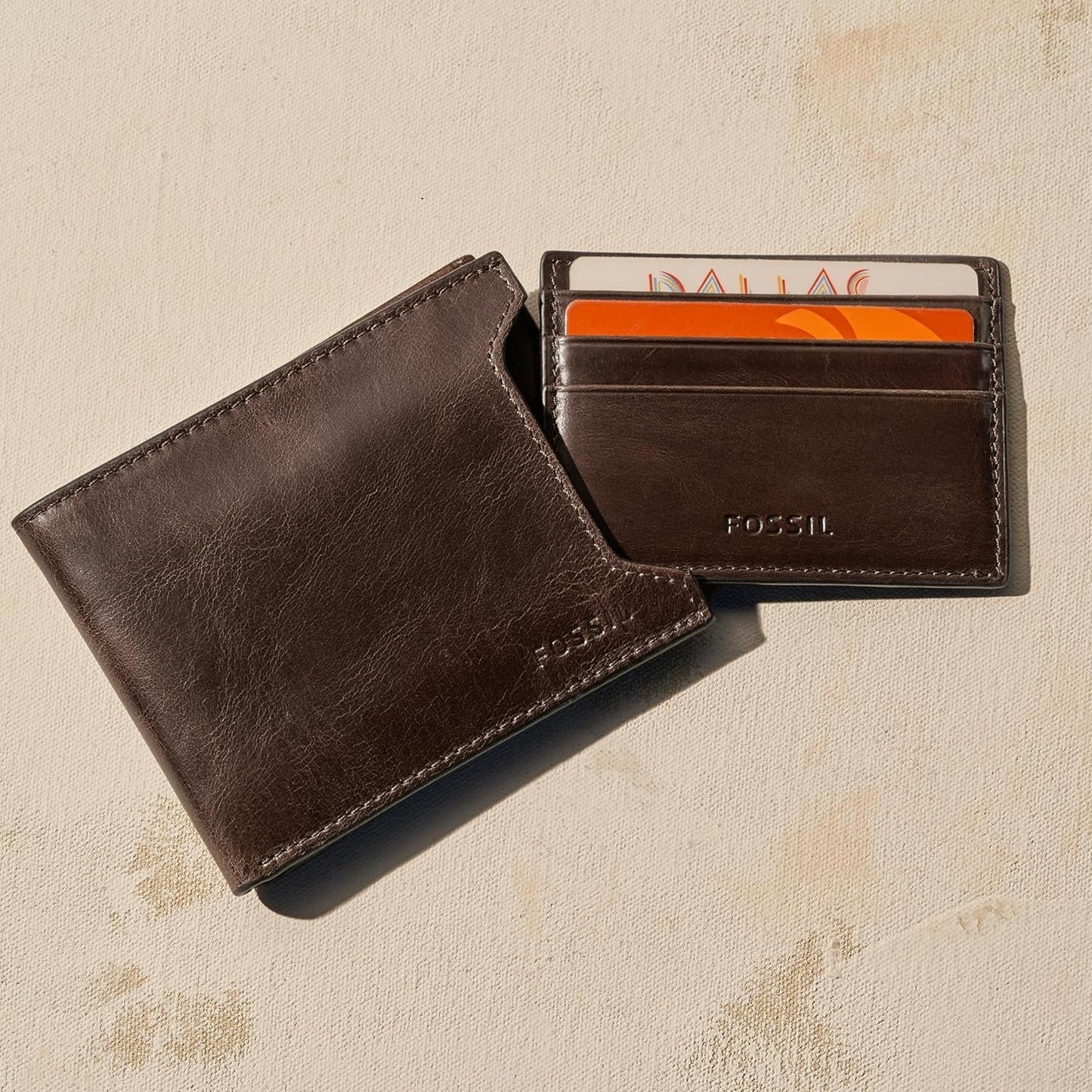 Portofel pentru bărbați Fossil Portofel Barbati Naty Shop