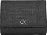 Portofel pentru femei Calvin Klein Daily Medium Trifold Klein, negru (Ck Black), mărime naturală Portofel Femei Naty Shop Titlu implicit