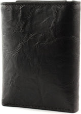 Portofel trifold din piele Neel pentru bărbați Fossil 8,255 cm L x 1,905 cm l x 10,16 cm H Portofel Barbati Naty Shop