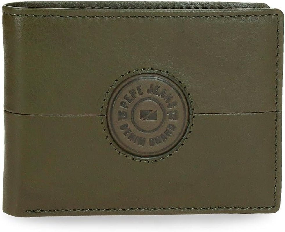 Portofele și poșete din piele de vacă Pepe Jeans Cracker, negru, maro, verde, diferite mărimi - Naty Shop