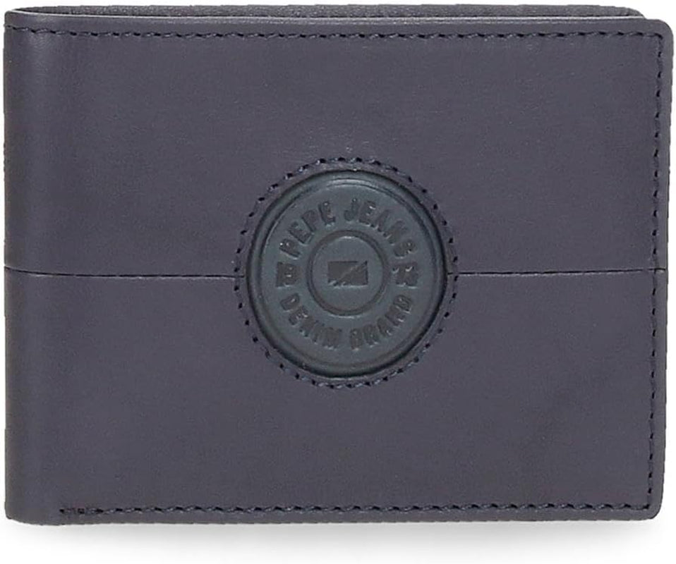 Portofele și poșete din piele de vacă Pepe Jeans Cracker, negru, maro, verde, diferite mărimi - Naty Shop