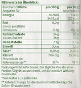 Prune cu sâmburi 200g - Aromate, fructate și dulci în mod natural - Vegane, nesulfurate, fără sâmburi și fără zahăr adăugat - Nutri-Score A (1 x 200g) Produse deshidratate Naty Shop
