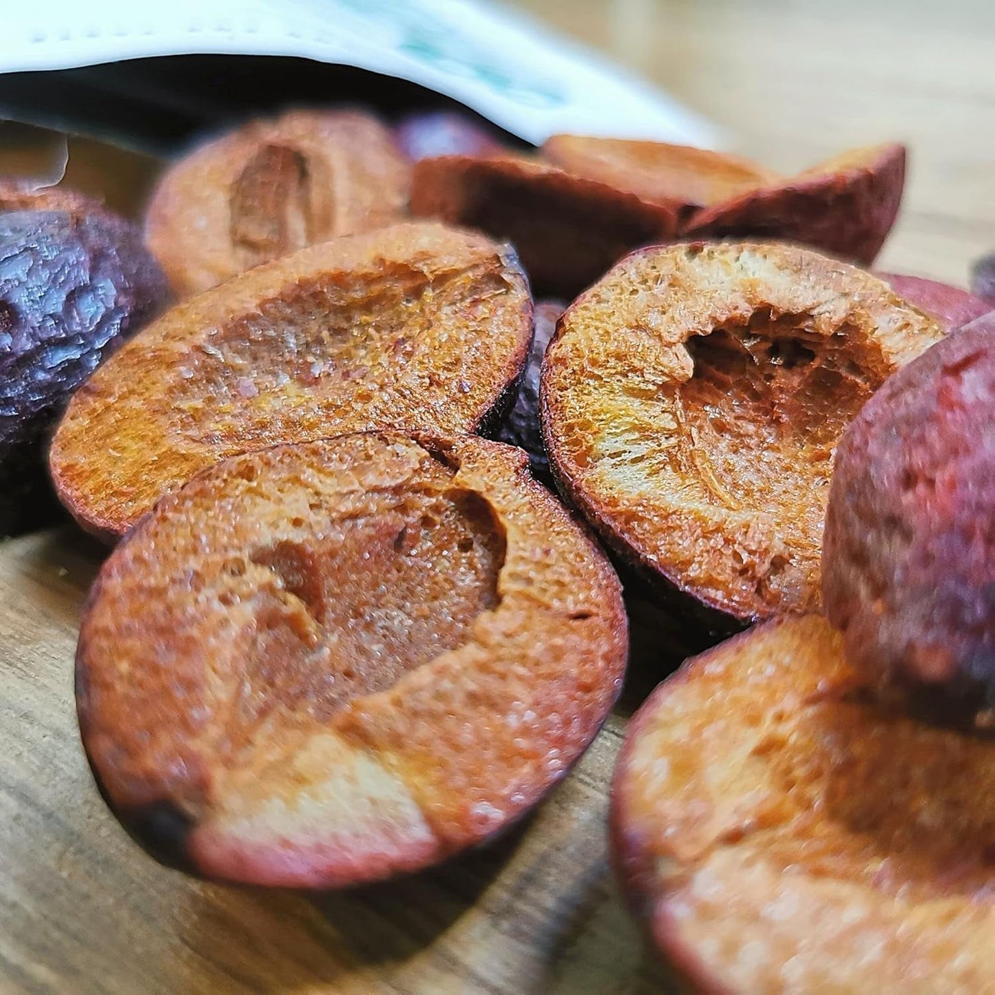 Prune liofilizate | Prune liofilizate 100% naturale | Fără zahăr adăugat Dulciuri liofilizate sănătoase | Prune liofilizate Fructe liofilizate Fructe liofilizate ZingyZoo Produse deshidratate Magazinul meu