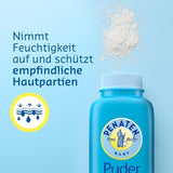 Pudră naturală pentru bebeluși Penaten cu aloe și vitamina E (1x 100g)- Protejează pielea sensibilă, absoarbe umezeala și menține pielea uscată- Aprobat dermatologic-99% ingrediente de origine naturală Copii - Baie si Skincare Naty Shop