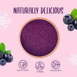 Pulbere de afine sălbatice liofilizate 100g - Pulbere de fructe liofilizate - Pulbere de afine liofilizate pentru coacere, smoothie și muesli - Pulbere naturală de afine fără aditivi Produse deshidratate Magazinul meu