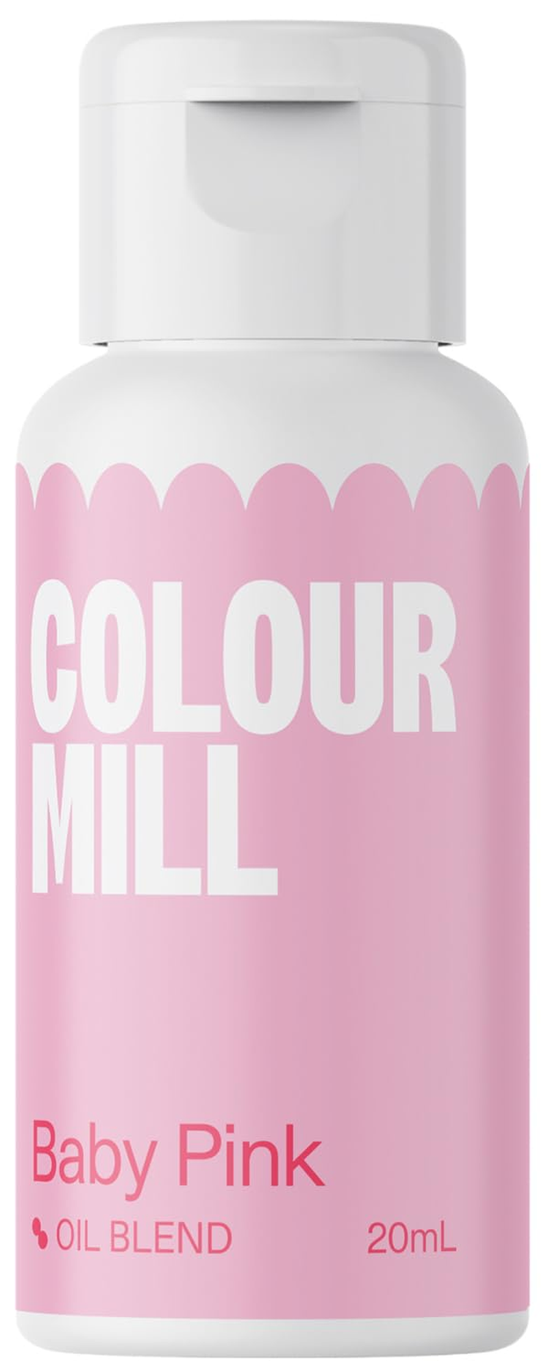 Colour Mill Oil Blend - Colorant Alimentar Pe Baza De Ulei, 20 ml, Nuante Vibrante Pentru Prajituri