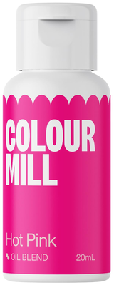 Colorant alimentar pe bază de ulei Oil Blend, 20 ml Naty Shop Roz Intens 20 ml