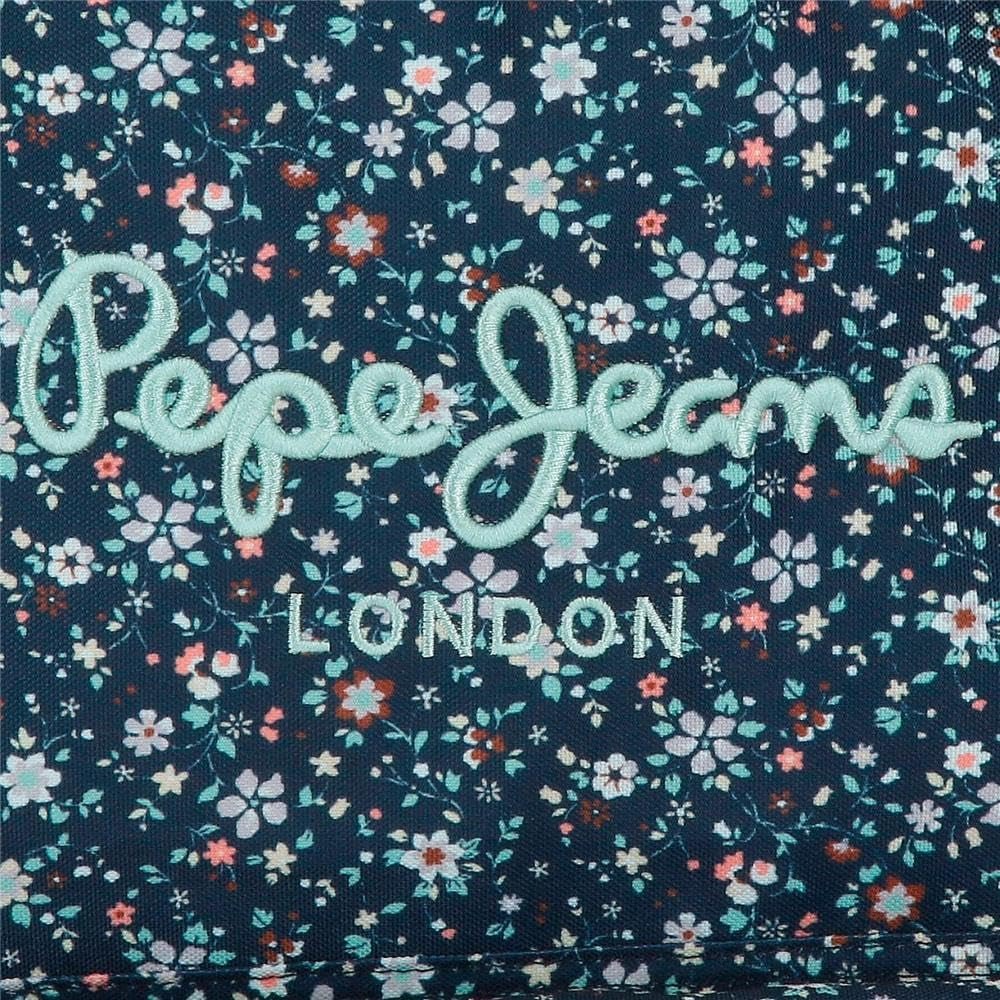 Rucsac școlar Pepe Jeans Alenka cu troler, albastru, 30 x 40 x 12 cm, poliester, 14,4 l, albastru, rucsac școlar cu troler Rucsacuri si ghiozdane premium Naty Shop