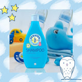 Șampon PENATEN (400 ml), șampon deosebit de delicat pentru bebeluși, pentru păr moale și ușor de pieptănat, la fel de blând ca apa pură pentru ochi, în ambalaj reciclabil (pachet de 2) Copii - Baie si Skincare Naty Shop