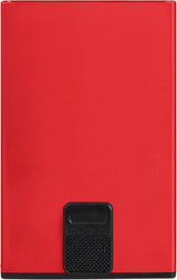 Samsonite Alu Fit SLG - Geantă pentru carduri, 10,2 cm, roșu (roșu) Portofel Barbati Naty Shop