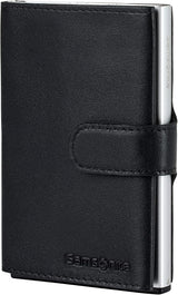 Samsonite Alu Fit SLG - Portofel, 10,2 cm, negru (negru) Portofel Barbati Naty Shop Negru 10,2 cm