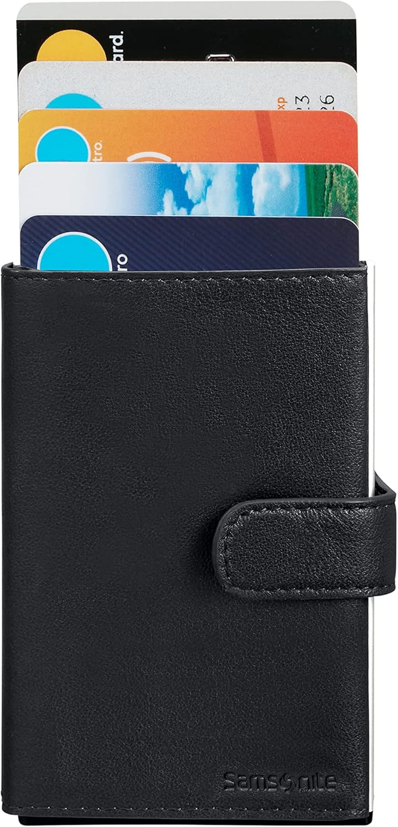 Samsonite Alu Fit SLG - Portofel, 10,2 cm, negru (negru) Portofel Barbati Naty Shop