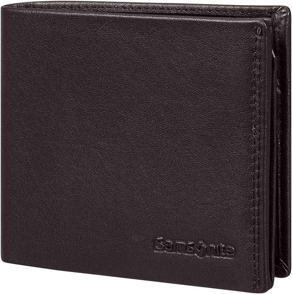 Samsonite Attack 2 SLG - Portofel, 10,5 cm, maro (Ebony Brown) Portofel Barbati Naty Shop Titlu implicit