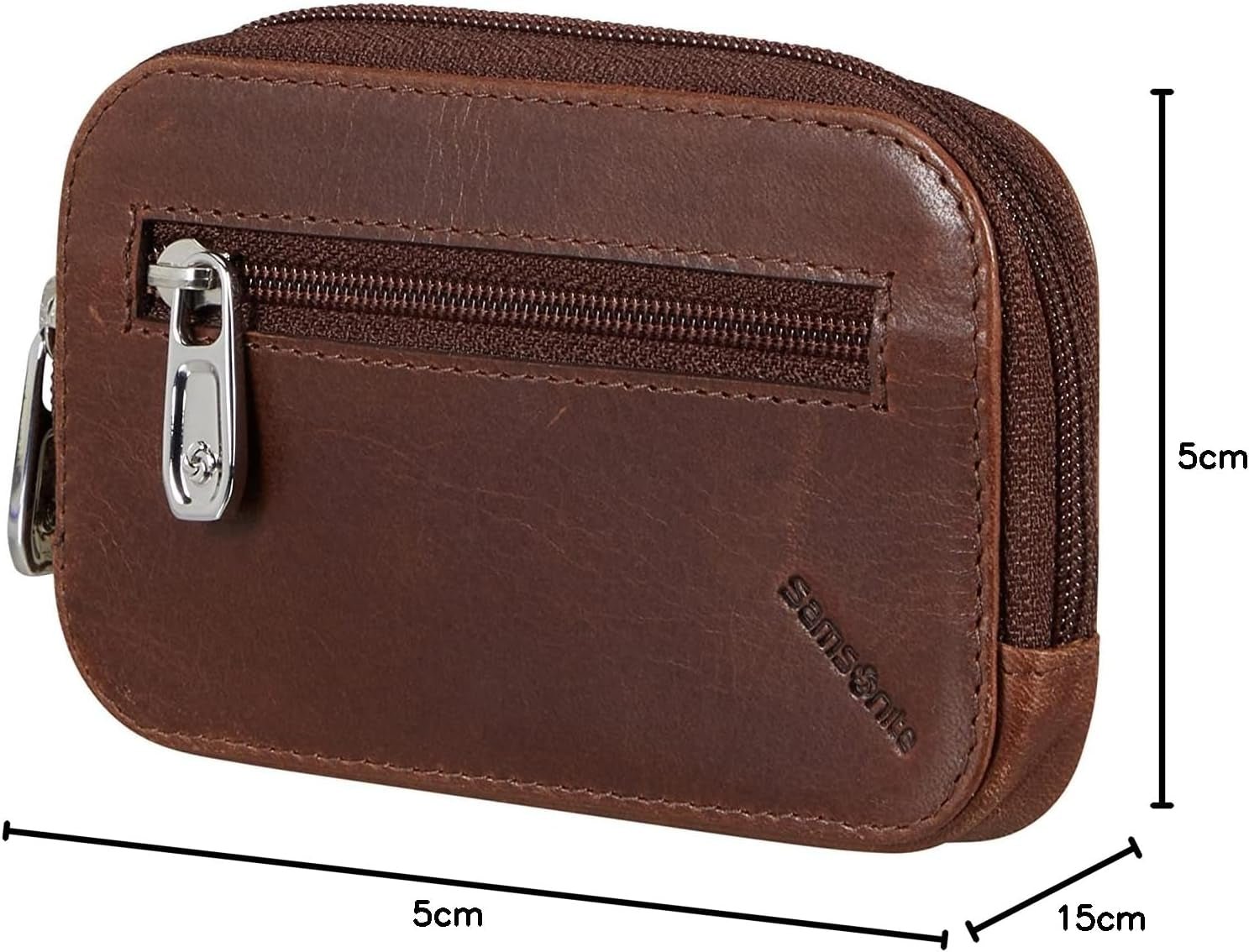 Samsonite Veggy SLG - Portofel, 11,6 cm, maro (maro închis) Portofel Barbati Naty Shop