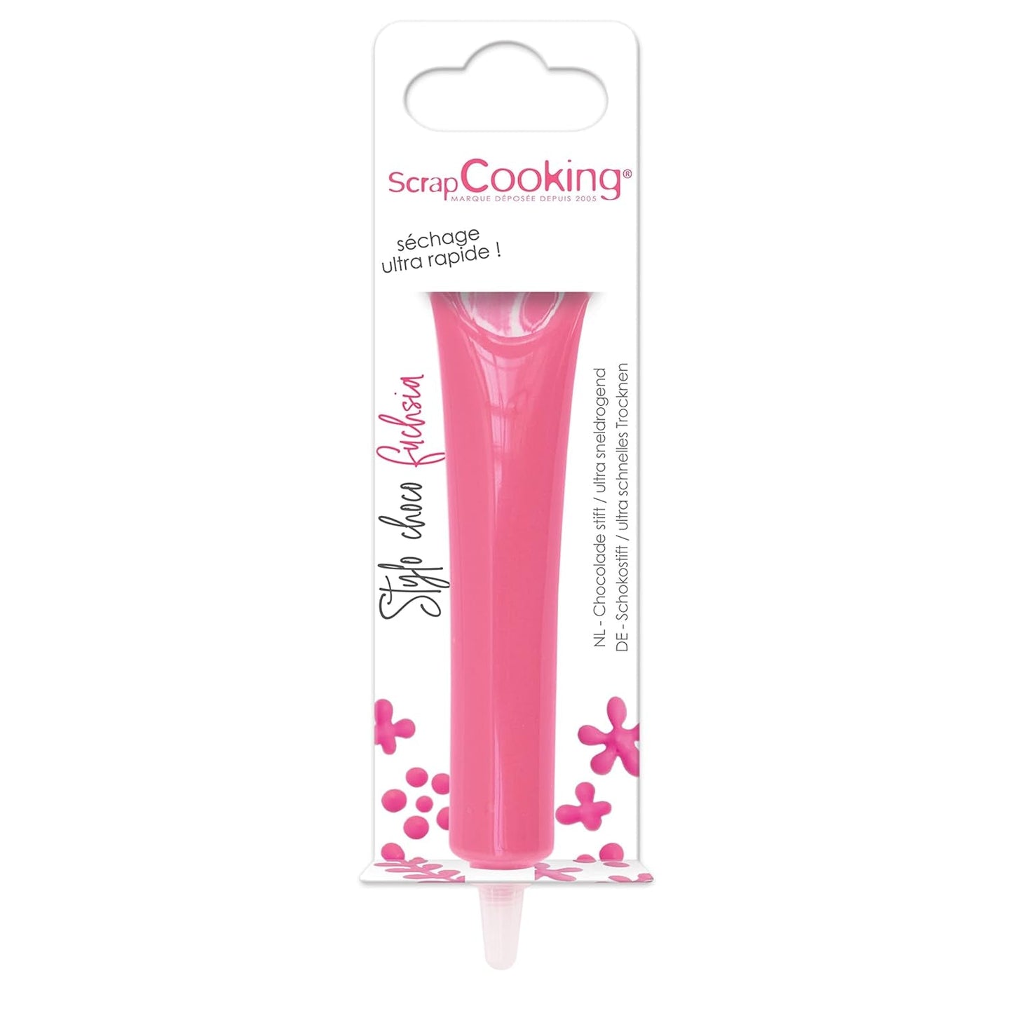 ScrapCooking - colorant alimentar, diverse culori, la tub pentru scriere, 25 grame Pasta de zahar Naty Shop Fucsia roz Mic