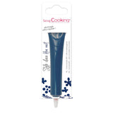 ScrapCooking - colorant alimentar, diverse culori, la tub pentru scriere, 25 grame Pasta de zahar Naty Shop Albastru de noapte Mic