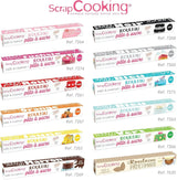 ScrapCooking - Roll fondant roz â'¬ 36 cm - Fondant negru rulat 430 g - Cake topper decorare topper fondant pentru prăjituri, coacere, aniversări, petreceri - Roz - 7264 Pasta de zahar Naty Shop