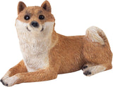 Sculptură, rășină, alb, mărime medie Statuete si sculpturi Naty Shop Dimensiune S Shiba Inu