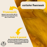 SIVIFOOD mango uscat 1kg - fâșii de mango uscat fructe exotice uscate nesulfurate fără adaos de zahăr natural natural vegan bogat în vitamine mango uscat fructe vitaminizate snack 1000g Produse deshidratate Naty Shop