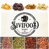SIVIFOOD sultane negre jumbo 300g - sultane negre mari și delicioase de calitate superioară, uscate în mod natural struguri dulci fructiferi nesulfurați neîndulciți neîndulciți fără ulei fără aditivi Kishmish Produse deshidratate Naty Shop