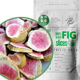 Smochine liofilizate | Smochine 100% naturale uscate | Fără zahăr adăugat Dulciuri liofilizate sănătoase | Fructe liofilizate Smochine liofilizate | ZingyZoo (100g) Produse deshidratate Naty Shop 100 G (1 pachet)