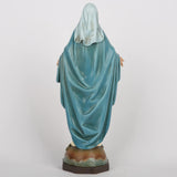 Statuie catolică BC a Doamnei noastre de Grație, figura Fecioarei Maria pentru altar, cadou religios pentru mamă, decorațiuni catolice pentru casă, 34,3 cm înălțime, pictată manual de Buildclassic (elegant) Statuete si sculpturi Naty Shop