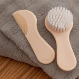 Suavinex 3162385 Pieptene cu perie, alb Copii - Baie si Skincare Naty Shop