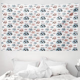 Tapiserie abakuhaus wanderlust harta animala lumii desene - Naty Shop