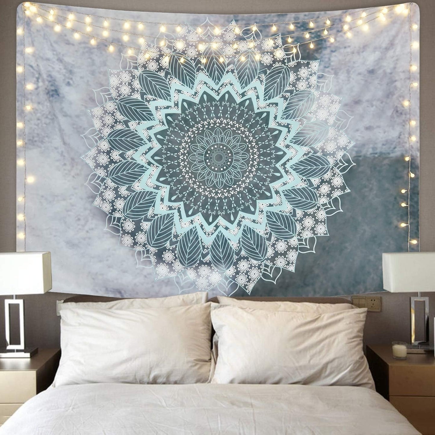 Tapiserie alishomtll mandala indian yoga hippie carpa Casa - Accesorii si Decoratiuni Naty Shop