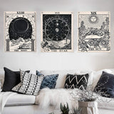 Tapiserie alishomtll tarot set soare luna stele Casa - Accesorii si Decoratiuni Naty Shop Set de tarot-1