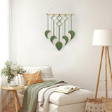 Tapiserie astnic tapiterie frunze verzi tesute Casa - Accesorii si Decoratiuni Naty Shop