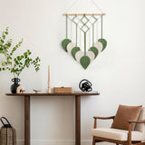 Tapiserie astnic tapiterie frunze verzi tesute Casa - Accesorii si Decoratiuni Naty Shop