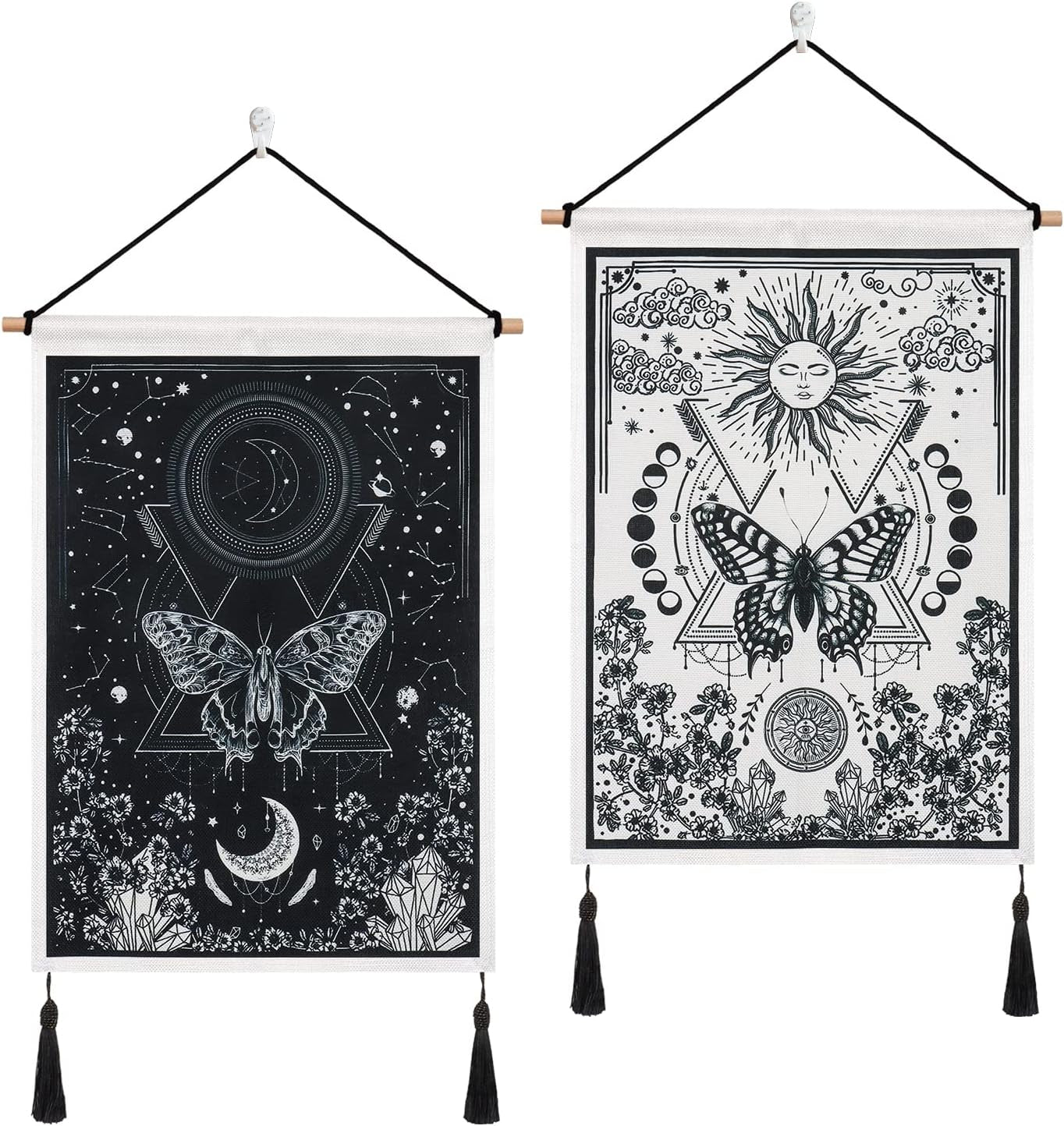 Tapiserie betylifoy bucati tapiserii mici paiete soare luna Casa - Accesorii si Decoratiuni Naty Shop Eclipsă lunară