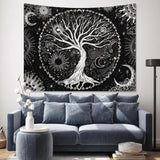 Tapiserie copac viata sun moon Casa - Accesorii si Decoratiuni Naty Shop