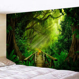 Tapiserie forest green hanging aer liber Casa - Accesorii si Decoratiuni Naty Shop