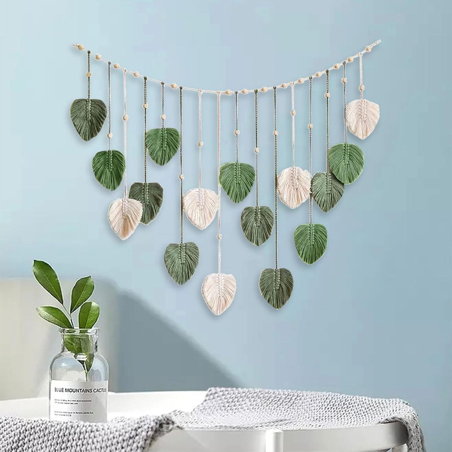 Tapiserie frunze mare tesute femei camera pepiniera Casa - Accesorii si Decoratiuni Naty Shop