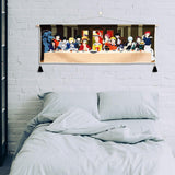 Tapiserie hanging canvas wall art pictura anime caractere Casa - Accesorii si Decoratiuni Naty Shop