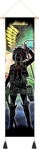 Tapiserie hanging canvas wall art pictura caractere japoneze Casa - Accesorii si Decoratiuni Naty Shop Stil-D