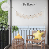 Tapiserie ihonyi deco chic fringed garland led Casa - Accesorii si Decoratiuni Naty Shop