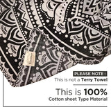 Tapiserie india beach towel round mandala hippielarge indian Casa - Accesorii si Decoratiuni Naty Shop