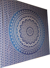 Tapiserie indiana mandala albastru estetica decorarea camerei Casa - Accesorii si Decoratiuni Naty Shop