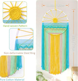 Tapiserie lomohoo dreamcatcher tapiterie model soare curcubeu camera Casa - Accesorii si Decoratiuni Naty Shop
