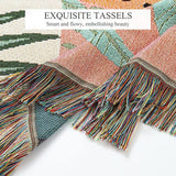 Tapiserie lumisyne double sided bumbac tesute patura arunca Casa - Accesorii si Decoratiuni Naty Shop
