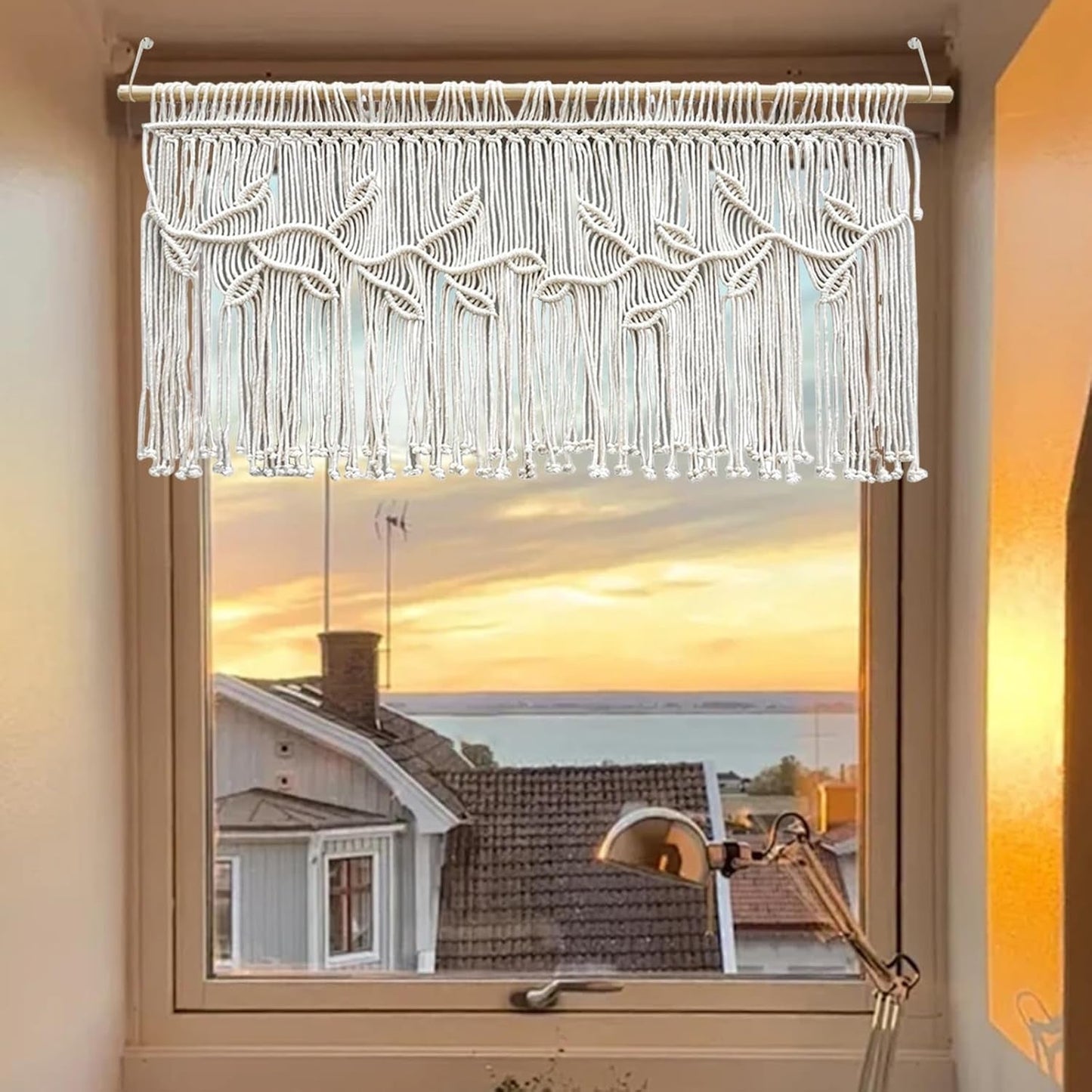 Tapiserie perdea usa tesute fildes Casa - Accesorii si Decoratiuni Naty Shop