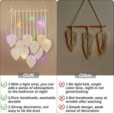 Tapiserie quotre manual plat ghirlanda tesute frunze Casa - Accesorii si Decoratiuni Naty Shop