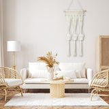 Tapiserie raft suporturi lumanari din sticla realizat Casa - Accesorii si Decoratiuni Naty Shop
